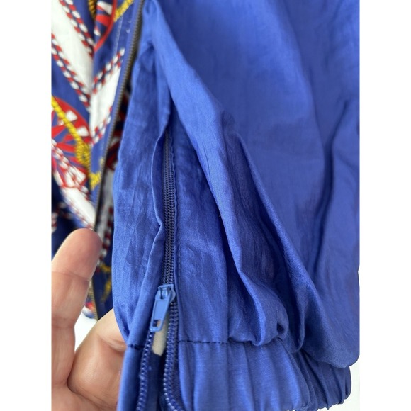 Size‎ LP Windbreaker Set. Nautical Theme 1990S. Shoulder Pads, Casual. Part - Picture 6 of 12